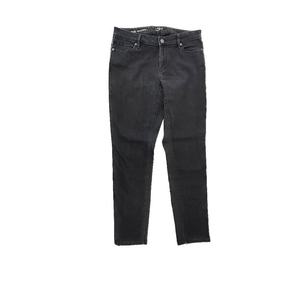 LOFT Denim - Loft Curvy Skinny Women's size 10 Black Denim jeans
